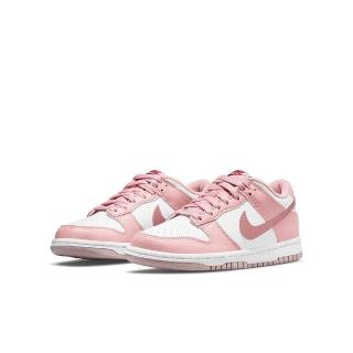 【NIKE 耐吉】休閒鞋 女鞋 大童 運動鞋 DUNK LOW GS 白粉 DO6485-600
