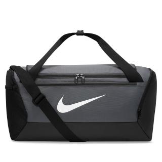 【NIKE 耐吉】手提包 健身包 運動包 旅行袋 大容量 NK BRSLA S DUFF 9.5 41L 灰黑 DM3976-068