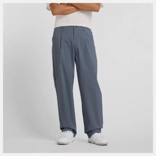 【NEW BALANCE】NB 長褲 男 休閒褲 防潑水 美規 石墨灰 MP51563GT