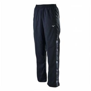 【MIZUNO 美津濃】長褲 女款 運動褲 拉鍊口袋 保暖 黑 32TF275399