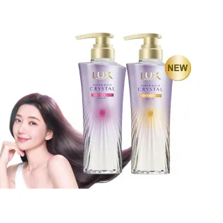 【LUX 麗仕】日本製 極輕光護膜洗髮精450mlx2入(頭髮雨衣 護色聚光/蓬鬆修護)