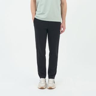 【GIORDANO 佐丹奴】男裝休閒長褲 Liquid Touch系列(09 標誌黑)