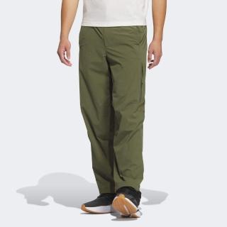 【adidas 愛迪達】Th Lw Para Pnt 男 長褲 運動長褲 休閒長褲 橄欖綠 亞版(JZ8417)