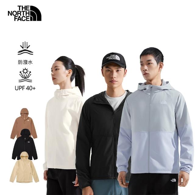 【The North Face 官方旗艦】日常防護 - 男女款DWR防潑水防風連帽外套(多款可選)
