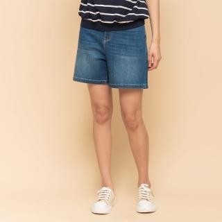 【perng yuh 芃諭名品】*活力輕漾 刷色 牛仔短褲(2025 SS Collection｜4A春夏新品上市)