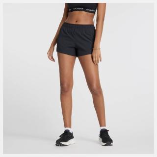 【NEW BALANCE】NB 短褲 女 運動褲 美規 黑 WS41286BK