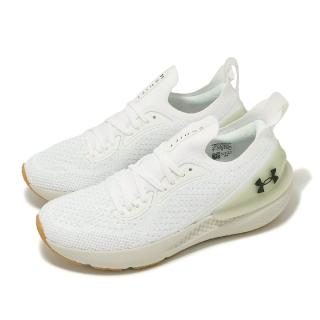 【UNDER ARMOUR】慢跑鞋 W Shift 女鞋 白 黑 膠底 針織 緩衝 運動鞋 UA(3027777104)