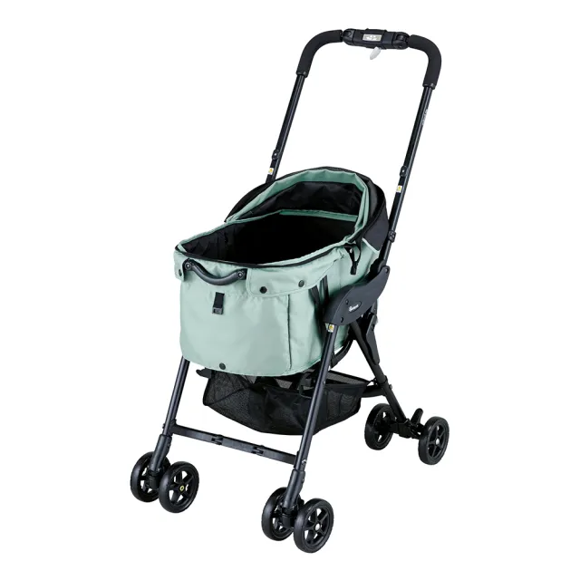 【Compet】milimili lite α 日本精品寵物手推車(超輕量3.9kg/單手秒收/可拆洗/可承重12kg/小型犬貓適用)