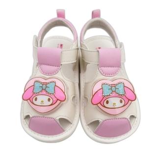 【SANRIO 三麗鷗】三麗鷗美樂蒂嗶嗶鞋(嬰幼童鞋 嗶嗶鞋 寶寶鞋 SANRIO)