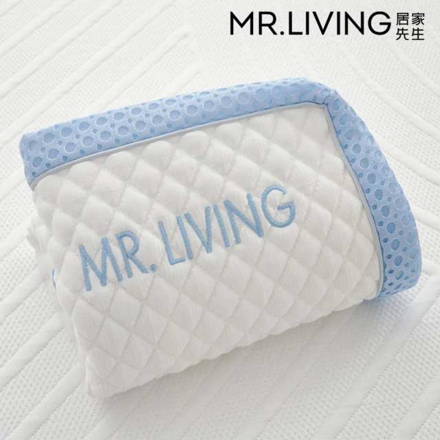 【MR. LIVING 居家先生】涼感減壓記憶枕-專用枕頭套(不適用於一般枕頭)