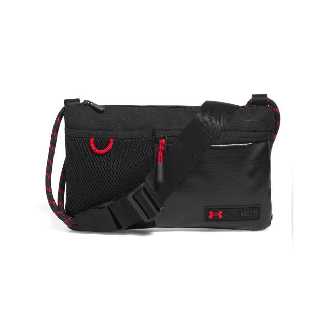 【UNDER ARMOUR】UA官方直營 男女同款 Summit Trail 斜背包_1388931-001(黑色)