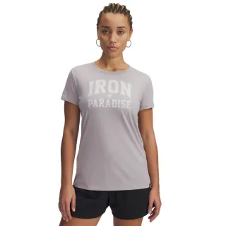 【UNDER ARMOUR】UA 女 Pjt Rock IP 短袖T-Shirt_1390086-009(紫色)