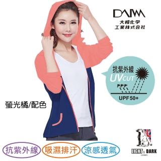 【LIGHT & DARK】買1送1-抗UV-涼感-日本大和機能布料-防曬外套(吸濕排汗/抗箘除臭/智慧型導流)