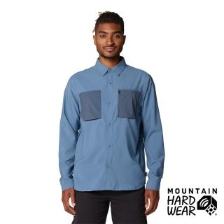 【Mountain Hardwear】Trail Sender Long Sleeve Men 防曬彈性長袖襯衫 深海藍/滿月藍 男款 #2068751