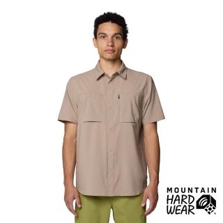 【Mountain Hardwear】Trail Sender Short Sleeve Men 防曬彈性短袖襯衫 亞麻 男款 #2068741