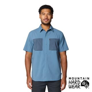 【Mountain Hardwear】Trail Sender Short Sleeve Men 防曬彈性短袖襯衫 深海藍/滿月藍 男款 #2068741