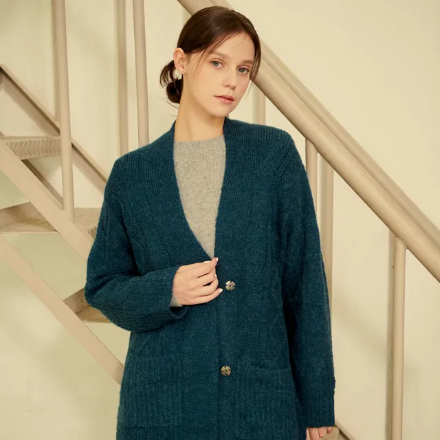 義大利FUSELLA名品典藏駝羊毛外套(U)