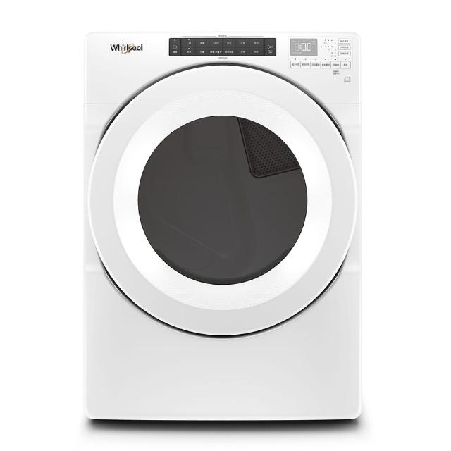 【Whirlpool 惠而浦】家電速配16公斤〔天然〕瓦斯乾衣機(8TWGD5620HW)