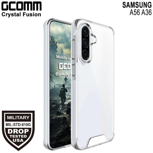 【GCOMM】三星 A56 A36 晶透軍規防摔殼 Crystal Fusion(晶透軍規防摔)
