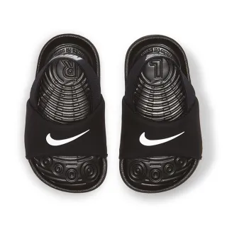 【NIKE 耐吉】涼鞋 小童 童鞋 兒童 運動 KAWA SLIDE TD 黑 BV1094-001