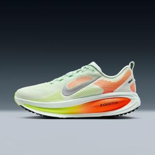 【NIKE 耐吉】Vomero 18 男 慢跑鞋 運動鞋 路跑 緩震 透氣 極淺綠 橘(HM6803-300)