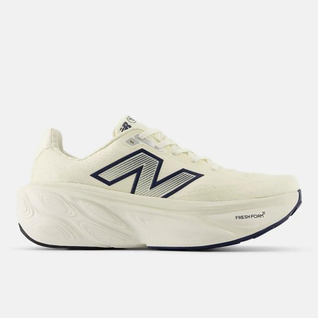 【NEW BALANCE】Fresh Foam X More V5 男 慢跑鞋 寬楦 厚底 米白(MMORCF5)