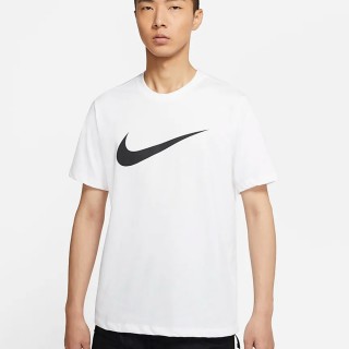 【NIKE 耐吉】短袖上衣 運動 休閒 路跑 男款 AS M NSW TEE ICON SWOOSH 白色(DC5095100)