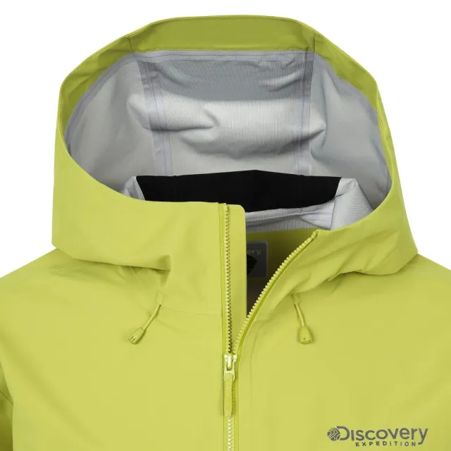 【Discovery Expedition】BERTEX 男版拉鍊外套 機能外套 防水 防風 抗UV(DMWJ3G051-OLN)