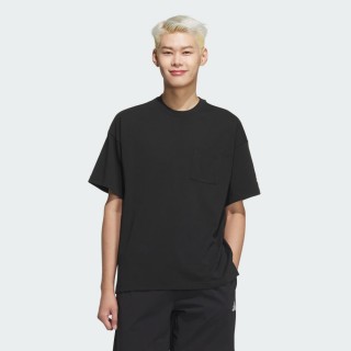 【adidas 愛迪達】運動 休閒 短袖 T恤 男上衣 POCKET TEE(JM2028)