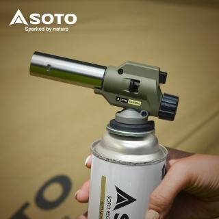 【SOTO】溫控瓦斯噴槍-軍綠 ST-AS450SAG(臺灣限定色)