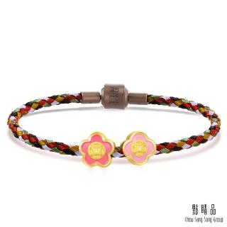 【點睛品】Charme 有錢花 黃金串珠組
