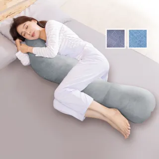 【日本旭川】AIRFit石墨烯海馬側睡枕+布套-多款選(生命磁 支撐 長型抱枕 眾星開箱推薦)