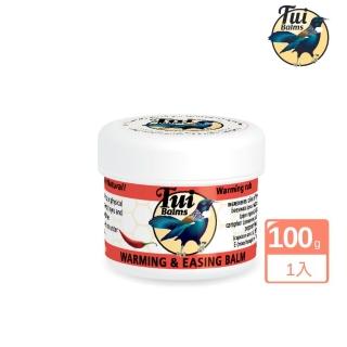 【TuiBalms】紐西蘭蜜雀熱效舒緩精油蜂蠟膏 100g(舒緩膏 適用於經常鍛鍊者與活動過後)