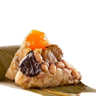 【嘉義福源】招牌花生蛋黃香菇栗子肉粽(6入)