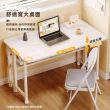 【Ashley House】3秒快展書桌-可移動收納摺疊桌書桌80x58x80cm(露營桌/餐桌/電腦桌/拜拜桌/工作桌)