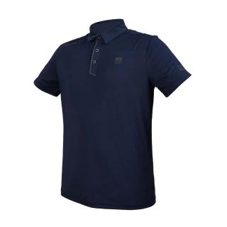 【FIRESTAR】男短袖冰感機能POLO衫-慢跑 路跑 休閒 涼感 反光(D5851-93)
