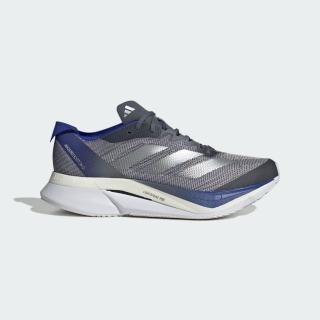 【adidas 愛迪達】ADIZERO BOSTON 12 跑鞋(JP7913 男鞋 運動鞋 輕量 慢跑鞋 灰色系)