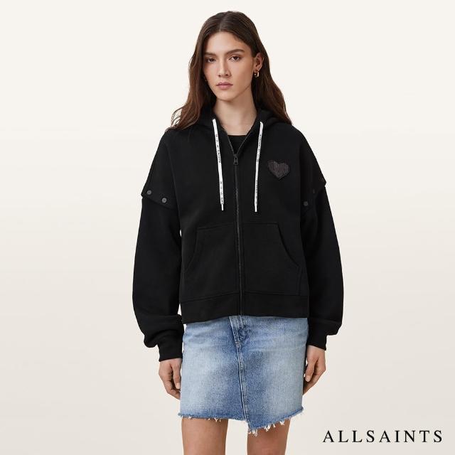 【ALLSAINTS】PATCHER 可拆式寬鬆連帽外套 W206JC(舒適版型)