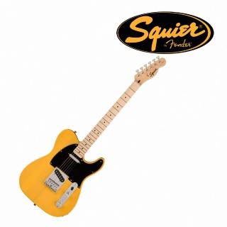 【Squier】Sonic Telecaster Maple 電吉他 黃色款(原廠公司貨 商品保固有保障)