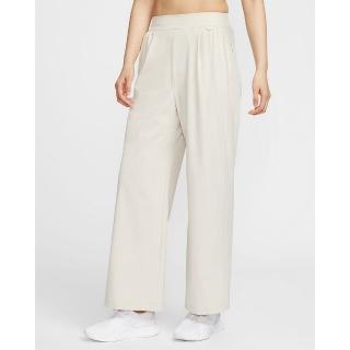 【NIKE 耐吉】長褲 休閒 Dri-FIT 女款 AS W NK 24.7 DF HR WD LEG PANT 白色(HQ0236104)