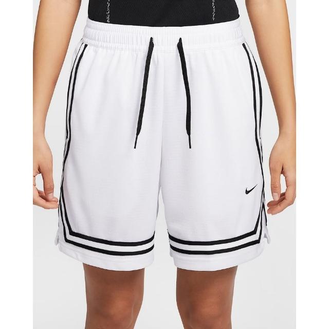 【NIKE 耐吉】短褲 運動短褲 Dri-FIT 女款 AS W NK DF CROSSOVER 7IN SHORT 白色(FQ4545100)