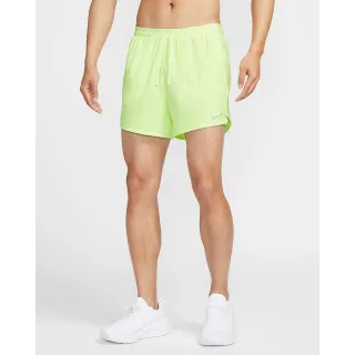 【NIKE 耐吉】短褲 運動短褲 Dri-FIT 男款 AS M NK DF STRIDE 2IN1 5IN SHR 黃色(FN2993701)