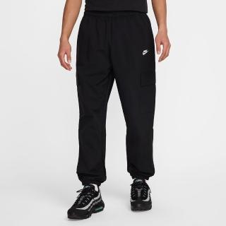 【NIKE 耐吉】長褲 男 休閒褲 工裝褲 寬鬆版型 AS M NK CLUB WVN CARGO PANT 黑 HJ1991-010