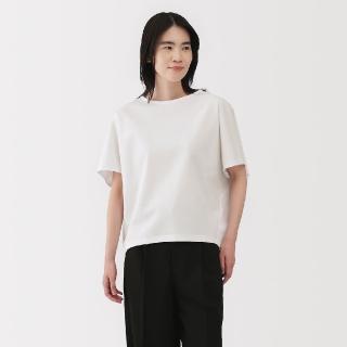 【MUJI 無印良品】女涼感蝴蝶袖T恤(共4色)