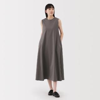 【MUJI 無印良品】女涼感無袖洋裝(共3色)
