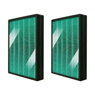 【Have Green Days 綠綠好日】適用 Acerpure 宏碁 AP770-20W 空氣清淨機 抗菌HEPA濾網 複合活性碳濾心 2入