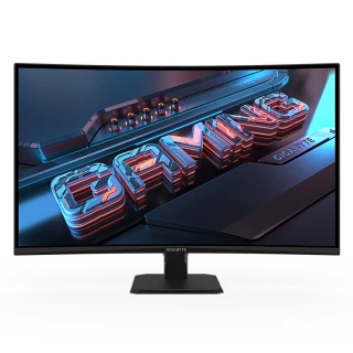 【GIGABYTE 技嘉】GS32QCA 32型 VA 2K曲面電競螢幕(180Hz/1ms/1500R)