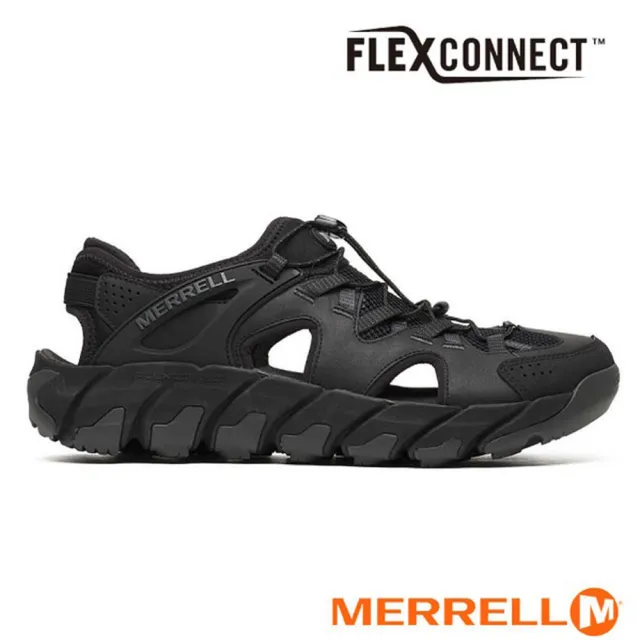 【MERRELL】男 MAIPO EXPLORER SIEVE 水陸休閒鞋.兩棲鞋.沙灘鞋.海灘鞋(ML038025 黑)