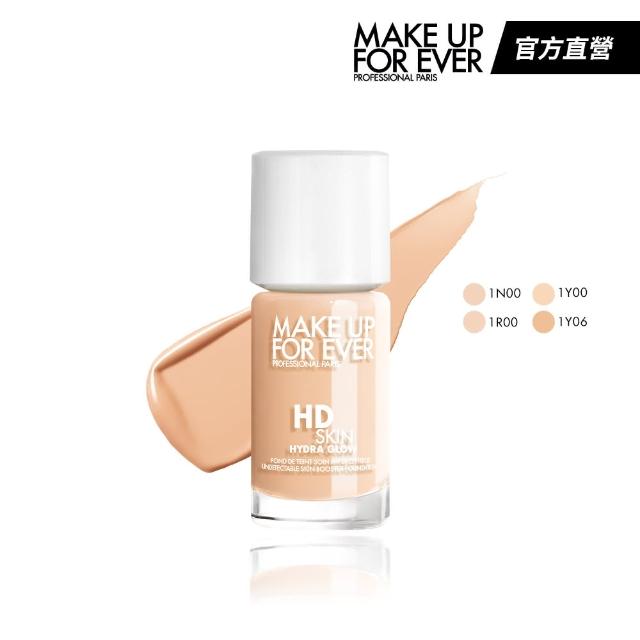 【MAKE UP FOR EVER】HD SKIN 粉無痕活潤精華粉底液 30ml(能量粉底/零粉感妝感/粉持久底妝/母親節禮物)