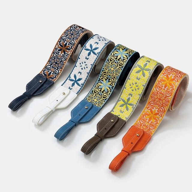【Sp house】母親節禮物 異國風花紋刺繡寬版包包肩背帶(多款可選)